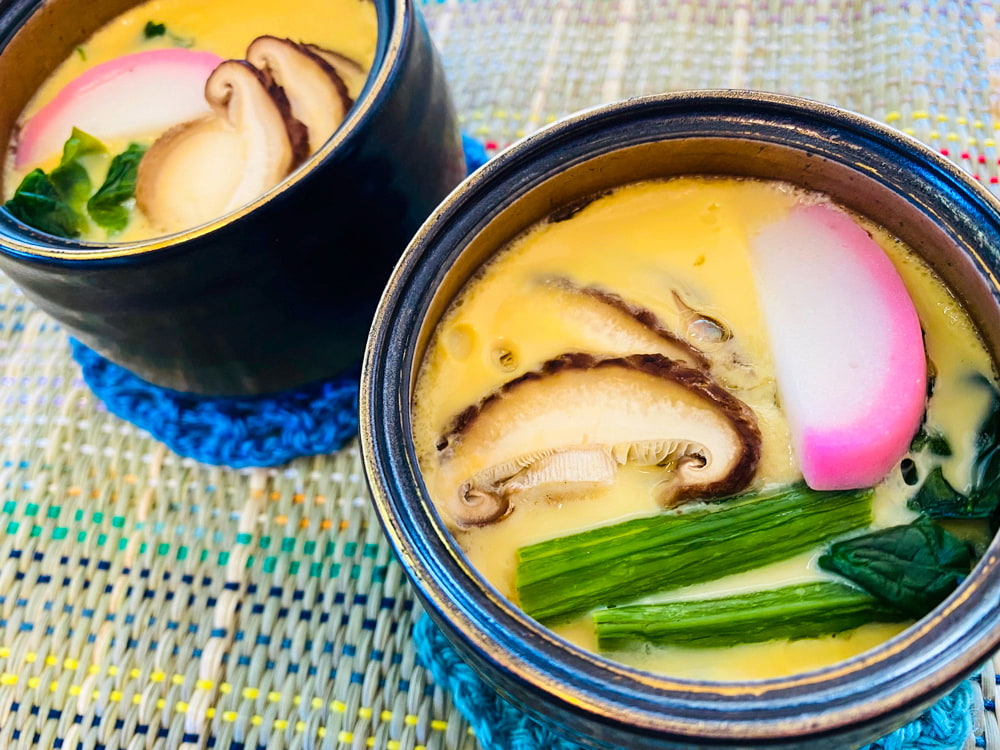 めんつゆだけで味付けばっちり！茶碗蒸し