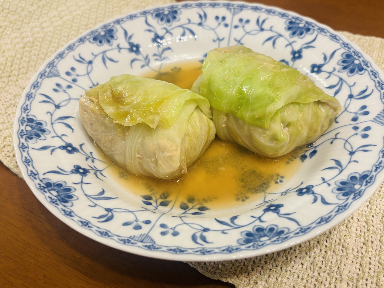 和風ロールキャベツ